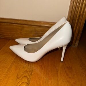 White Sam Edelman Hazel Pumps